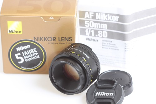 Nikon nikkor 50 d - 1,8/50, lens