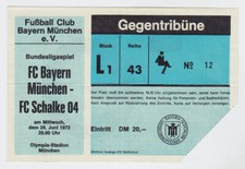 Alte Eintrittskarte  Bayern