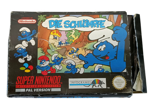 Super nintendo die schlümpfe - die,