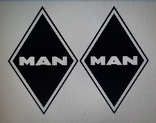 Dekor Aufkleber MAN Rauten
