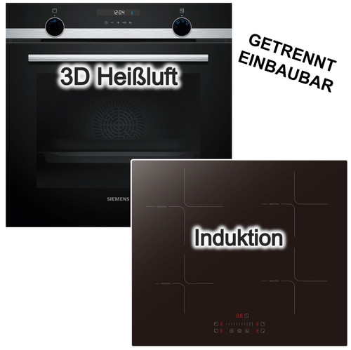 Herdset siemens heißluft - herdset, 3d