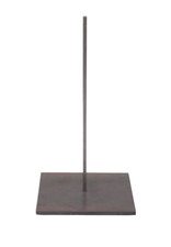 Metall Deko Kunst Objekt Skulptur Ständer 100x100 Höhe 200 Halter kürzbar Stahl