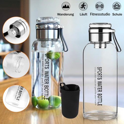 Glasflasche wasserflasche - 1l,