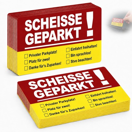 Notizblöcke falschparker - notizblöcke,