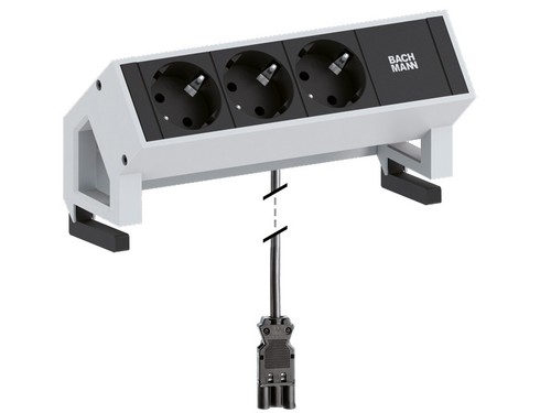 Bachmann desk tischsteckdose - bachmann, 2