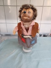 ★★  große Steiff Igel Handpuppe "Mecki" ★★  70´J. & ein kleiner Mecki als Zugabe