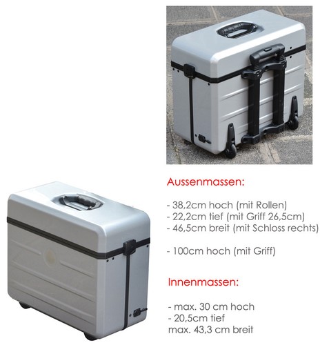 Pilotenkoffer koffer rollen - koffer,