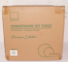 SÄNGER Steingut Geschirrset Tokio, Tafelservice premium design Neu