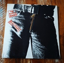 THE ROLLING STONES Sticky Fingers Vinyl LP Germany Ausgabe Original Zipper Cover