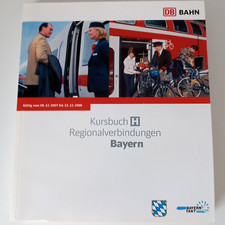 Kursbuch DB Regionalverbindungen  Bayern   2007 / 2008