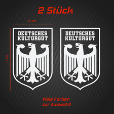 Deutsches Kulturgut Aufkleber