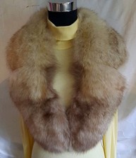 Silberfuchs,Blaufuchs echt Pelzkragen ca 110 cm lang,ca  von 7- 11 cm breit neu 