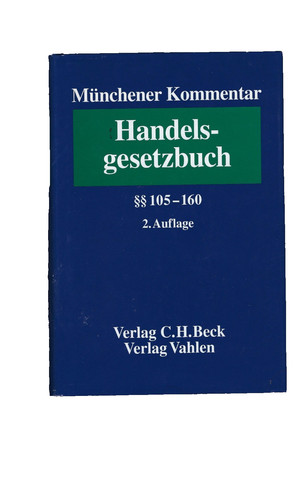 Münchener kommentar zum - münchener,