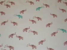 Baumwolljersey Stoff Elefanten
