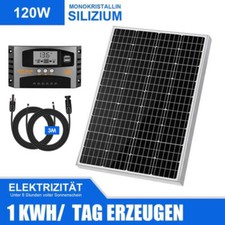 120W Solarpanel Kit 12V