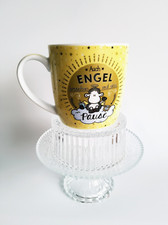 Sheepworld Kaffeebecher Teetasse Engel Henkelbecher gelb yellow Spruch Mug Schaf