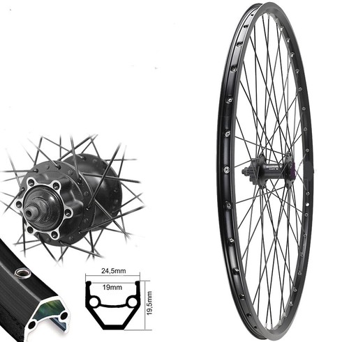 Vorderrad mtb disc shimano - vorderrad,