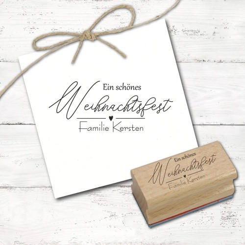 Motivstempel personalisiert