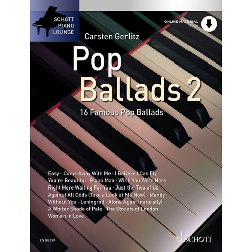 Schott music pop ballads - music,