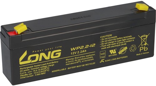 Akku kung long - wp2.2-12, 12v