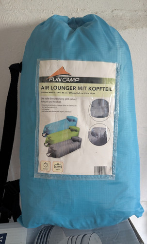 Fun camp air lounger mit - camp,
