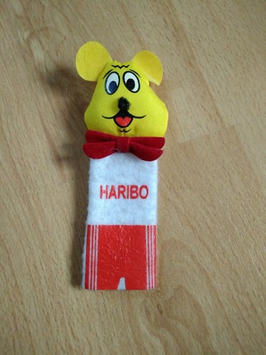 Fingerpuppe haribo goldbär - fingerpuppe, haribo-goldbär
