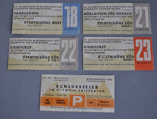 Tickets eintrittskarten - 5,