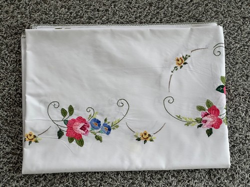 Tischdecke leinen weiss - weiss, ca