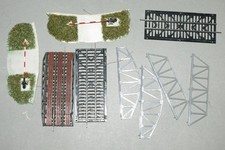 BTTB Plasticart TT Bastelreste Bahnübergang Brücken DDR Spielzeug