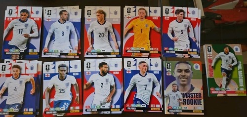 Cards england karten - england, panini