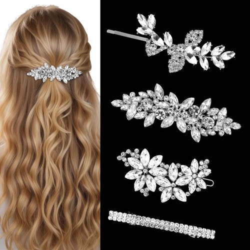 Stück haarschmuck braut set - 4,