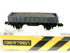 Niederbordwagen grau m Kies  Ibertren 307 Spur N   Worldw shipm 9,90