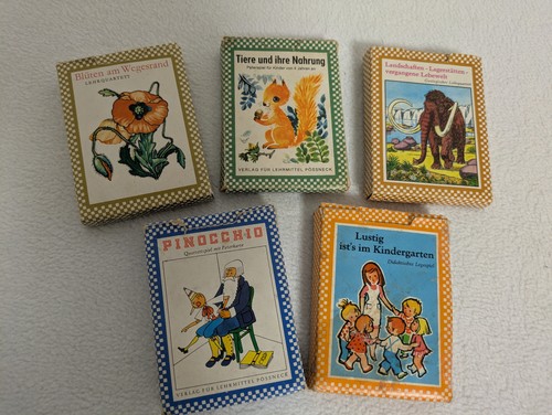 Ddr kartenspiele quartett - kartenspiele,