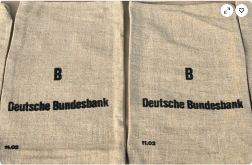 Geldsack aus konvolut - ,