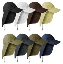 Safari Cap mit Nackenschutz Sommermütze Sonnencap Sonnemütze mit UV-Schutz