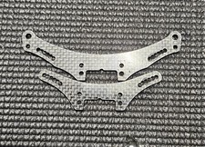 Yokomo RS 1.0 BD7 Graphite Rear + Front  Shock Tower  Stoßdämpferbrücke