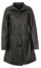 Maddox damen ledermantel - -,