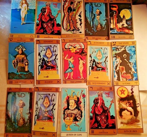 Salvador dali tarot set - salvador,