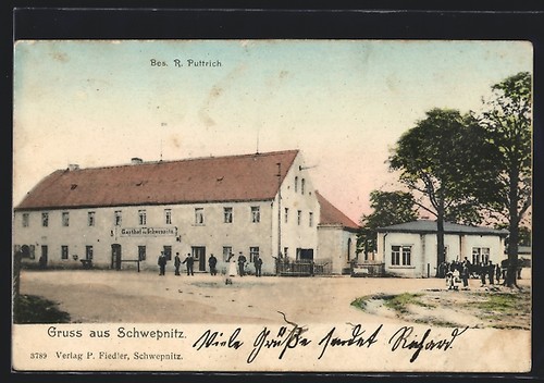 Schwepnitz ansichtskarte - schwepnitz,,