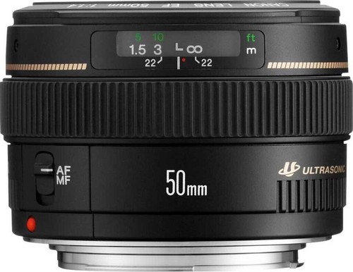 Canon 50mm usm - f/1.4,