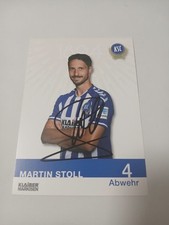 Signierte AK Martin Stoll Karlsruher SC NEU 