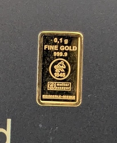 Goldbarren 999 9 feingold - 999.9,