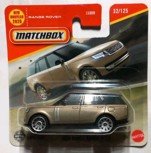 Matchbox 2024 range - range, rover