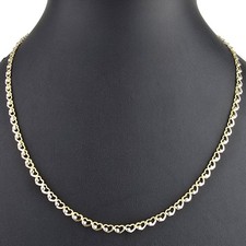 Herz Goldkette Halskette 585