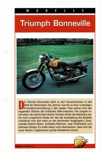 Triumph bonneville - triumph,
