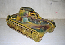 großer Gama Tank Vorkrieg im Originalzustand Panzer Mimikri Uhrwerk funktioniert