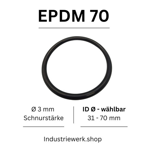 Ring epdm 70 x 3 - epdm,
