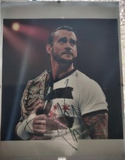 Autogrammbild CM Punk WWE