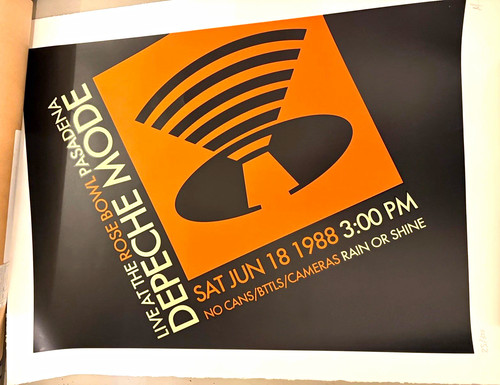 Depeche mode print live - print, „live