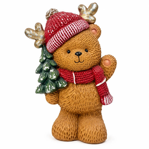 Weihnachten teddybär figur - weihnachten,